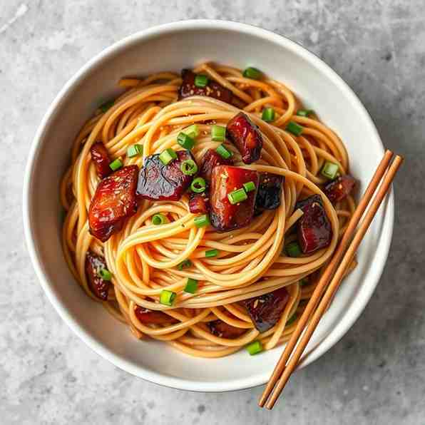 Kolo Mee - Char Siu Noodles Recipe